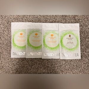 DAVIDsTEA Pumpkin Pie and Gingerbread Matcha